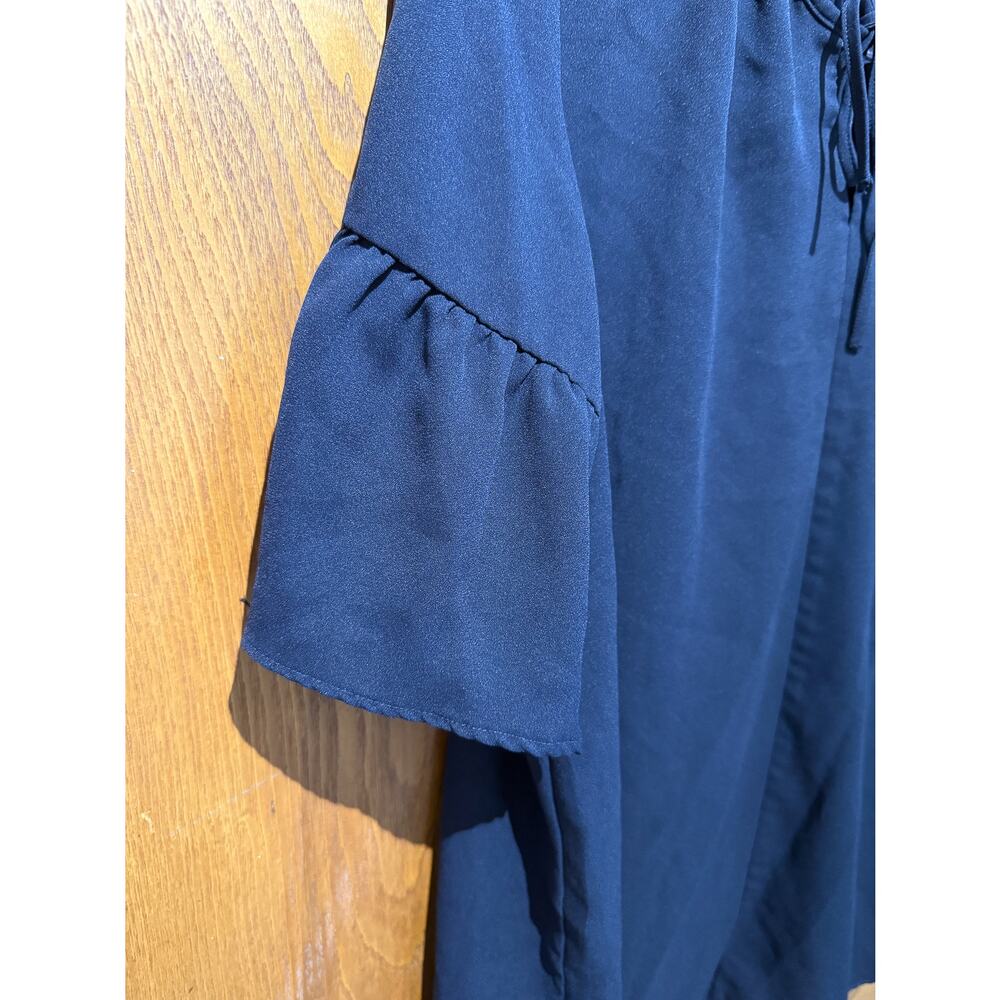 Lands' End Navy Blouse | Women's L